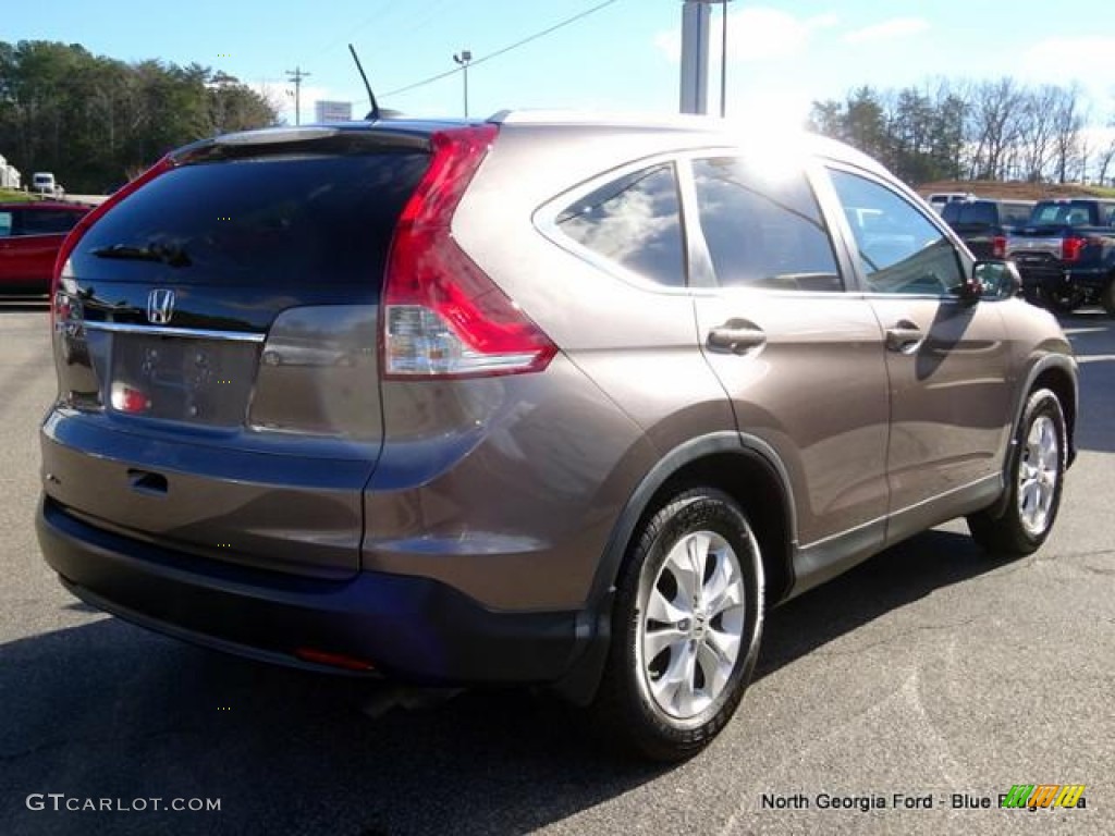 2012 CR-V EX-L - Urban Titanium Metallic / Black photo #5