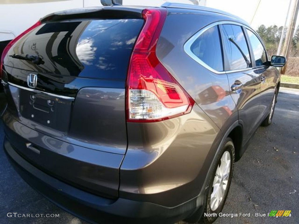 2012 CR-V EX-L - Urban Titanium Metallic / Black photo #36