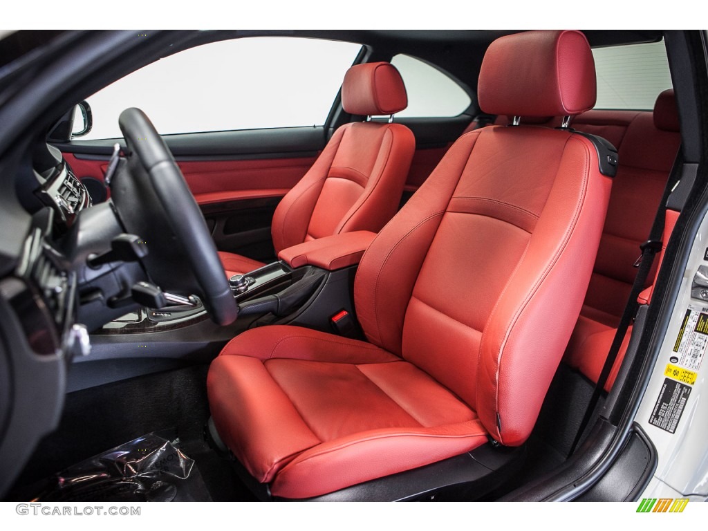 2013 3 Series 335i Coupe - Alpine White / Coral Red/Black photo #6
