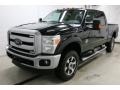 2016 Shadow Black Ford F350 Super Duty Lariat Crew Cab 4x4  photo #3