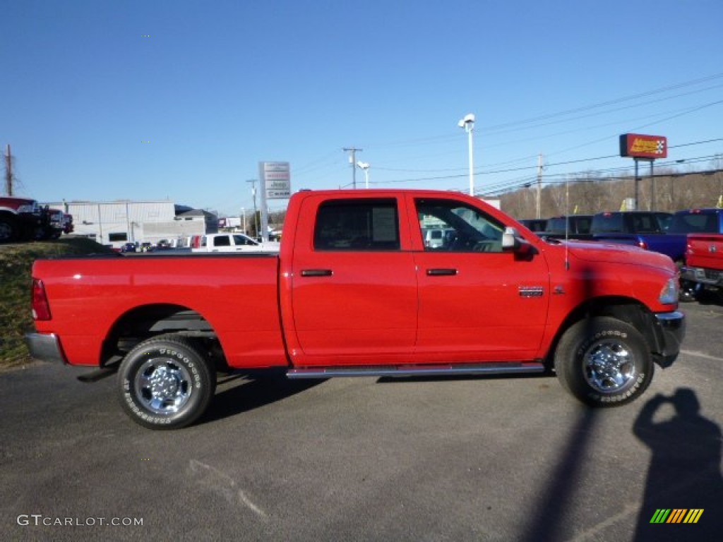 2012 Ram 3500 HD ST Crew Cab 4x4 - Flame Red / Dark Slate/Medium Graystone photo #3