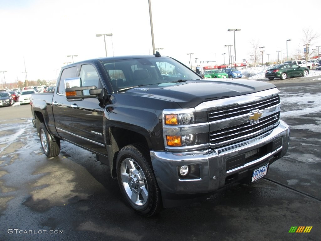 2016 Silverado 2500HD LTZ Crew Cab 4x4 - Black / Jet Black photo #1