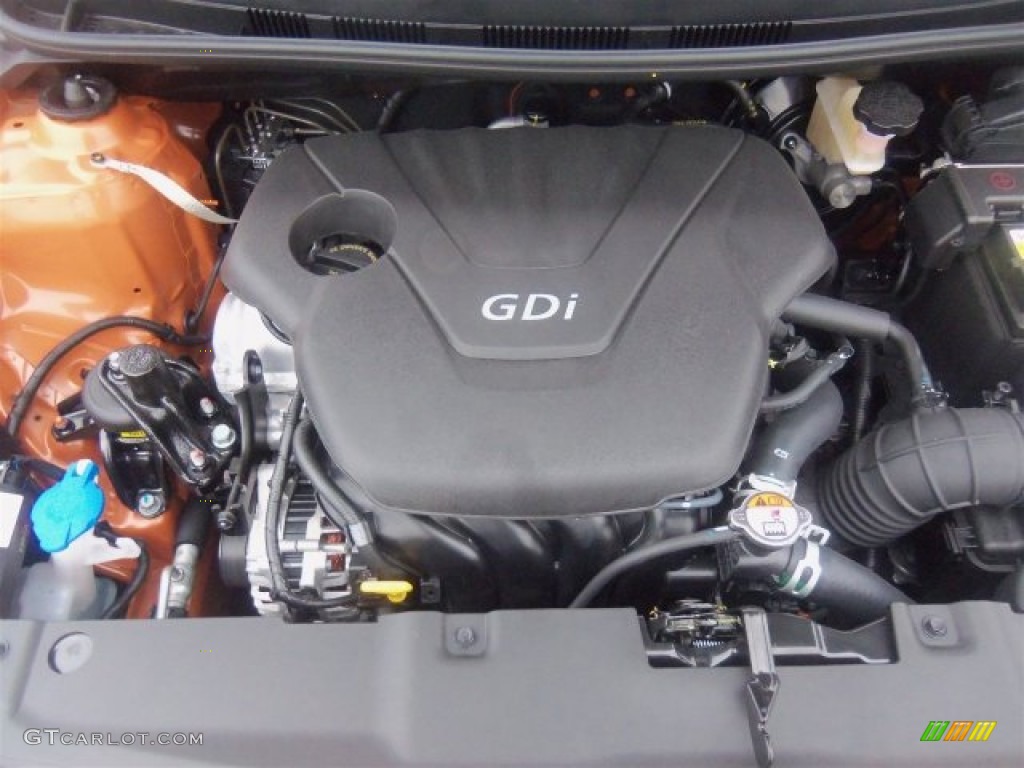 2016 Accent SE Hatchback - Vitamin C / Black photo #7