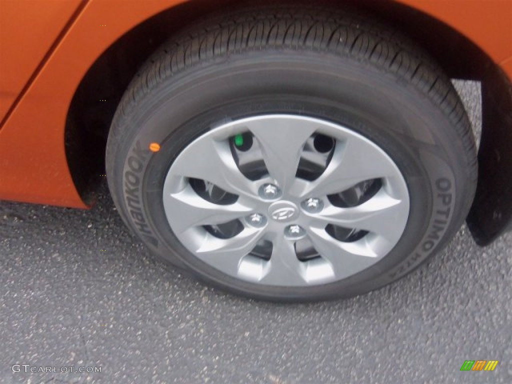 2016 Accent SE Hatchback - Vitamin C / Black photo #19