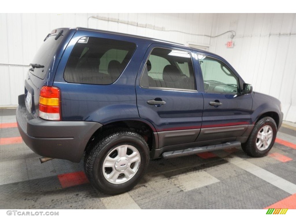 2003 Escape XLT V6 - True Blue Metallic / Medium Dark Flint photo #7