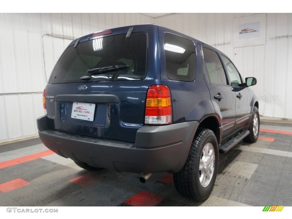 2003 Escape XLT V6 - True Blue Metallic / Medium Dark Flint photo #8