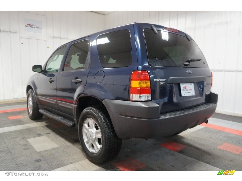 2003 Escape XLT V6 - True Blue Metallic / Medium Dark Flint photo #10
