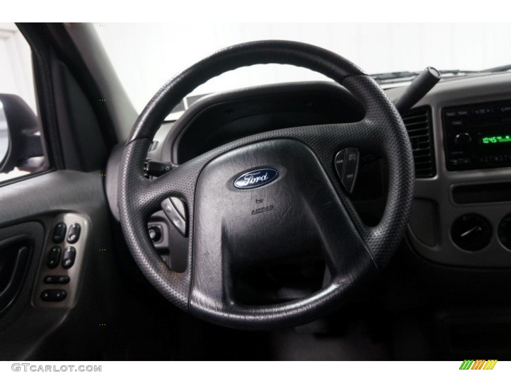 2003 Escape XLT V6 - True Blue Metallic / Medium Dark Flint photo #29