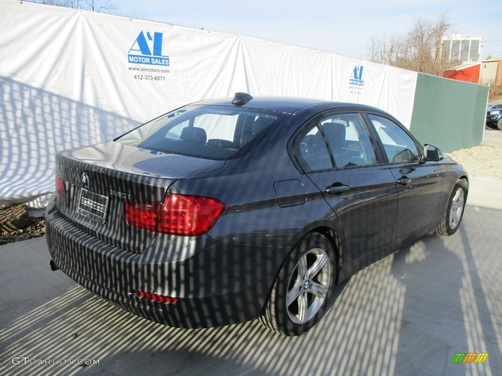 2013 3 Series 320i xDrive Sedan - Mineral Grey Metallic / Black photo #4