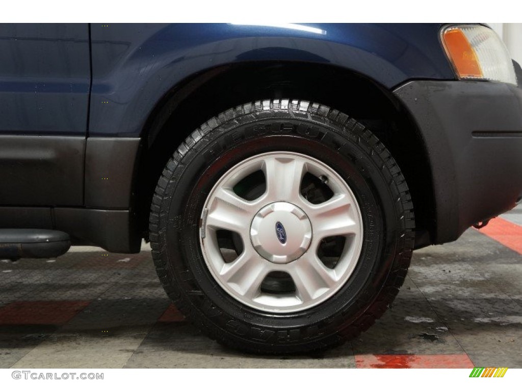2003 Escape XLT V6 - True Blue Metallic / Medium Dark Flint photo #52