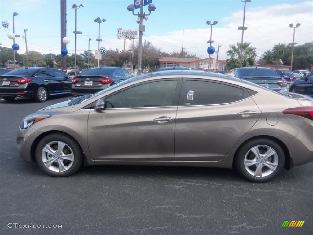 2016 Elantra Value Edition - Desert Bronze / Beige photo #10