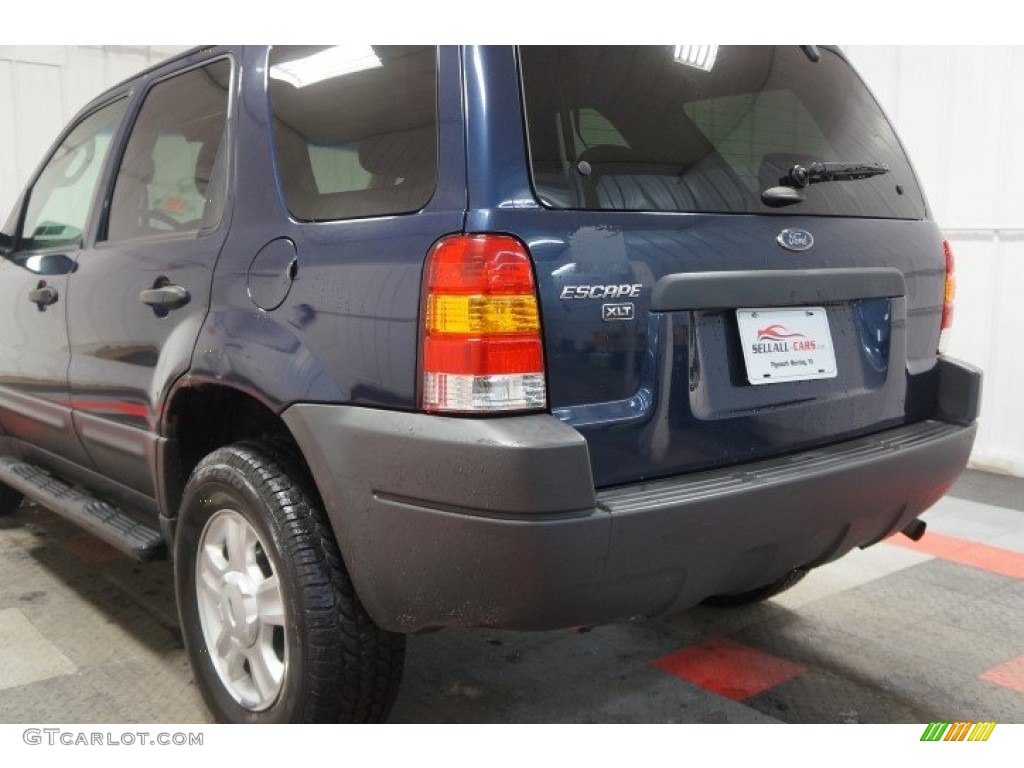 2003 Escape XLT V6 - True Blue Metallic / Medium Dark Flint photo #65