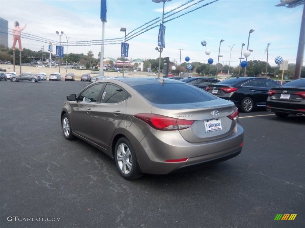 2016 Elantra Value Edition - Desert Bronze / Beige photo #11