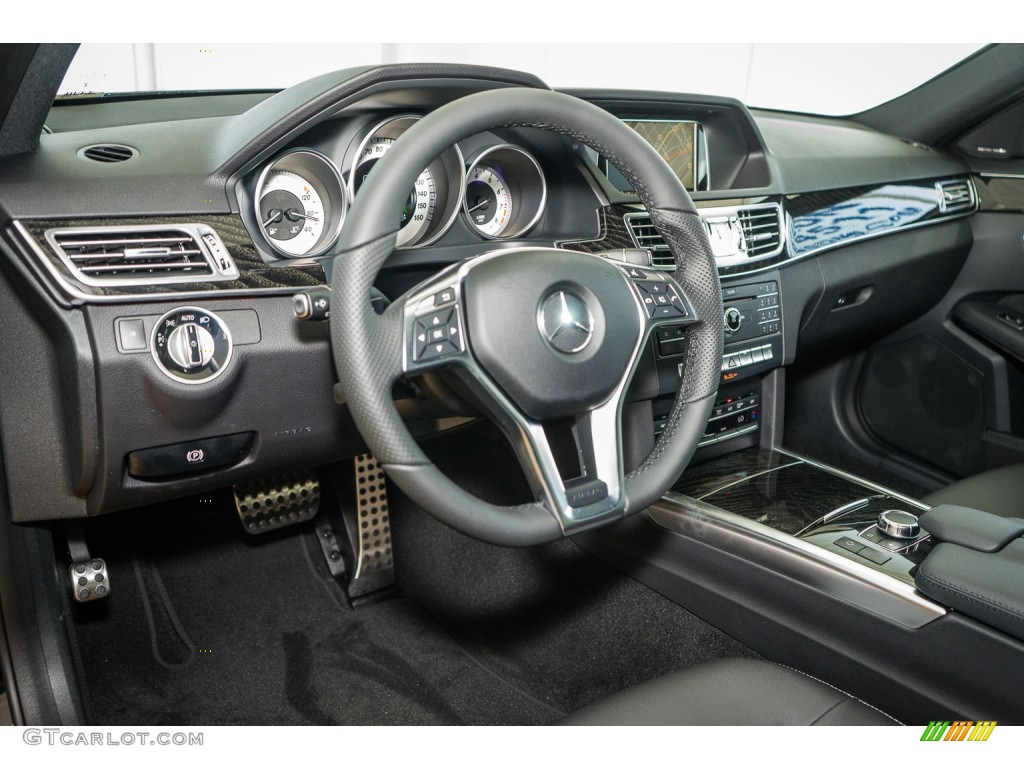 2016 E 350 Sedan - Black / Black photo #6