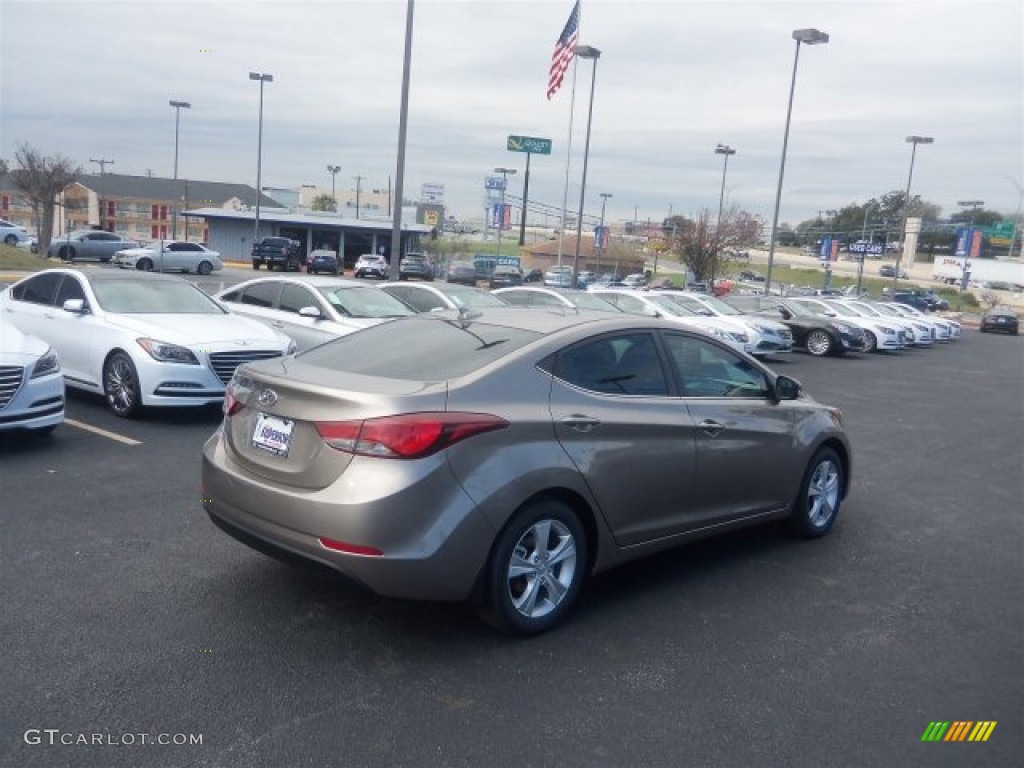 2016 Elantra Value Edition - Desert Bronze / Beige photo #13