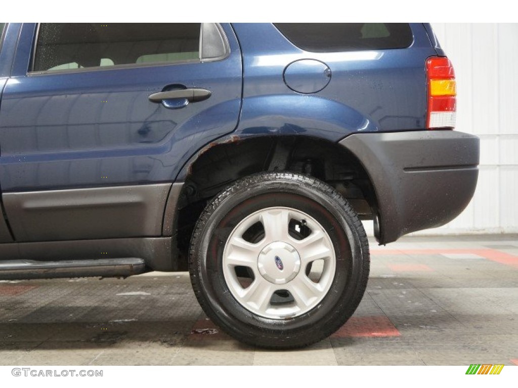 2003 Escape XLT V6 - True Blue Metallic / Medium Dark Flint photo #68