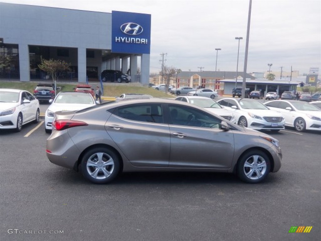2016 Elantra Value Edition - Desert Bronze / Beige photo #14
