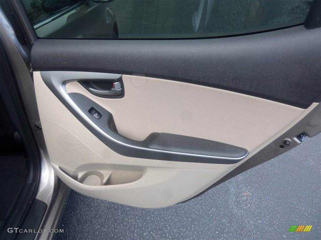 2016 Elantra Value Edition - Desert Bronze / Beige photo #17