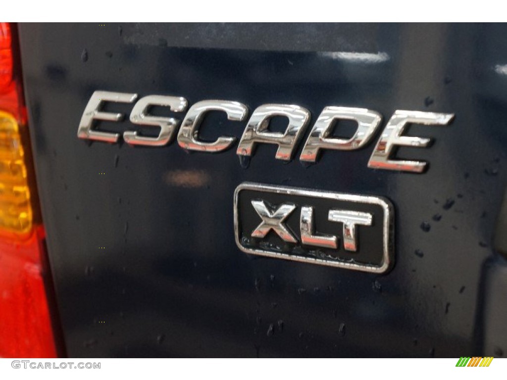 2003 Escape XLT V6 - True Blue Metallic / Medium Dark Flint photo #91