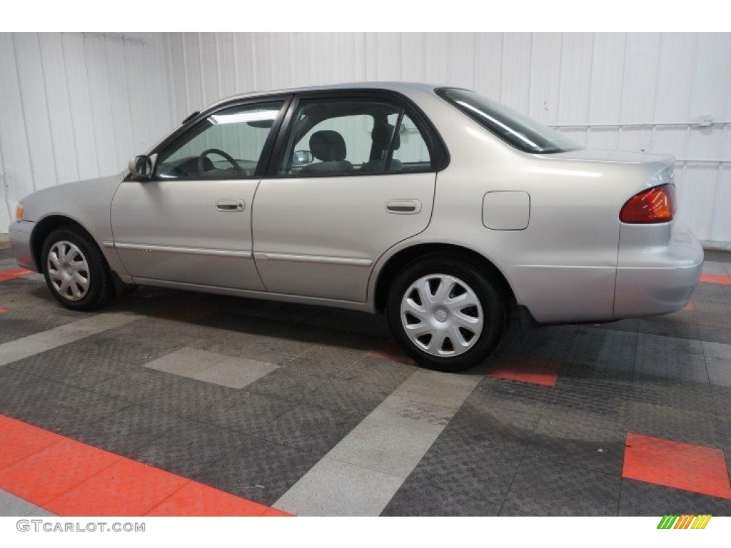 2001 Corolla LE - Silverstream Opal / Light Charcoal photo #11