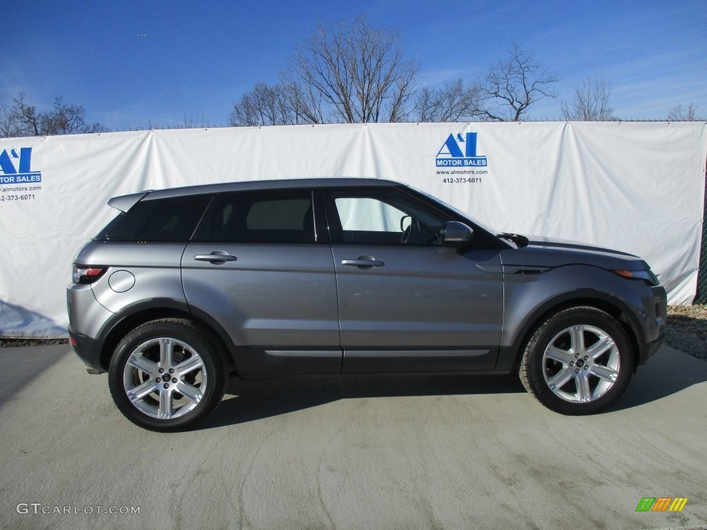 2013 Range Rover Evoque Pure - Orkney Grey Metallic / Ebony photo #2