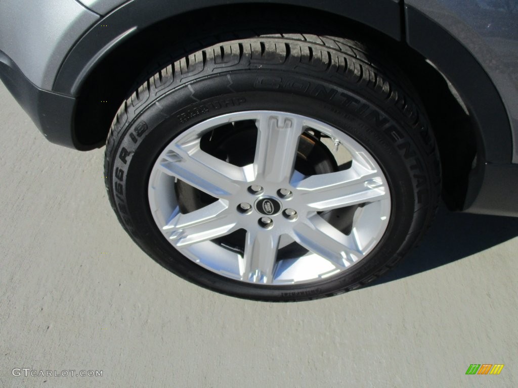 2013 Range Rover Evoque Pure - Orkney Grey Metallic / Ebony photo #3