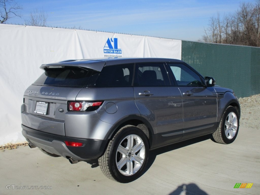 2013 Range Rover Evoque Pure - Orkney Grey Metallic / Ebony photo #4