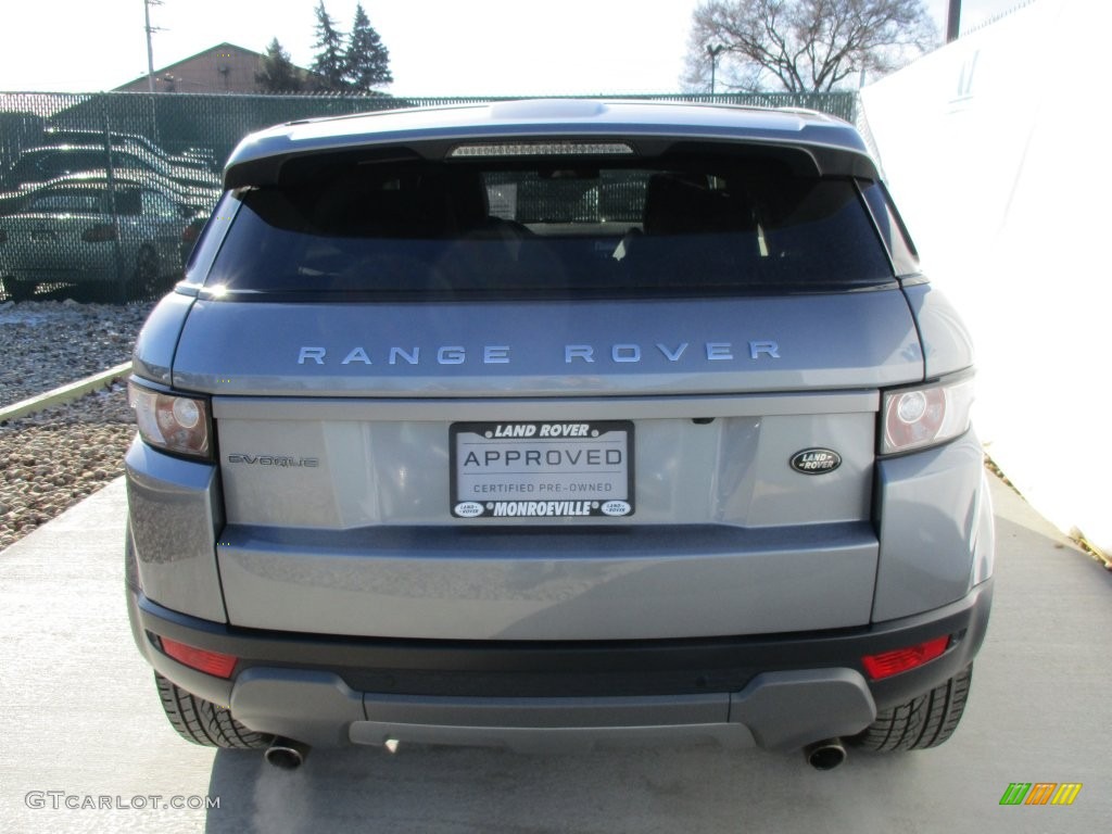 2013 Range Rover Evoque Pure - Orkney Grey Metallic / Ebony photo #18