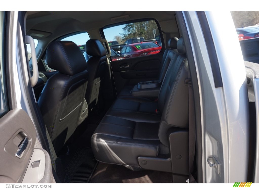 2013 Silverado 1500 LTZ Crew Cab 4x4 - Silver Ice Metallic / Ebony photo #14