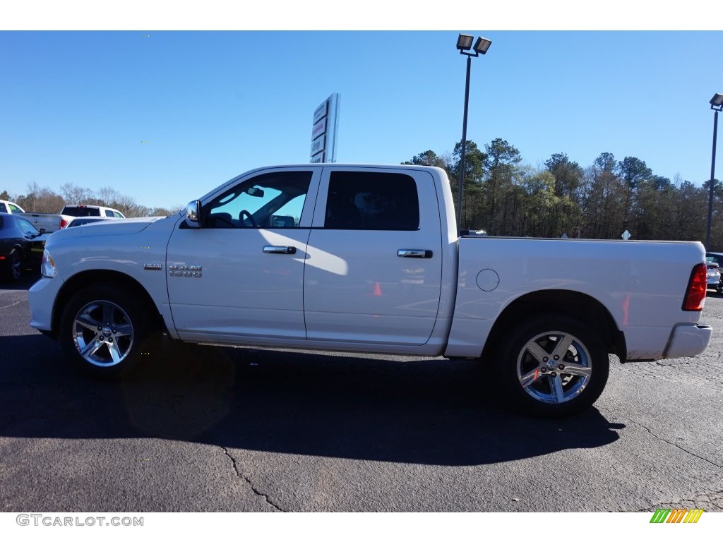 2014 1500 Express Crew Cab - Bright White / Black/Diesel Gray photo #4