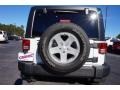 2016 Bright White Jeep Wrangler Unlimited Sport 4x4  photo #6