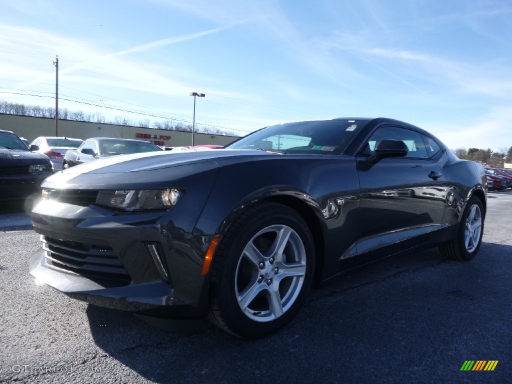 2016 Camaro LT Coupe - Nightfall Gray Metallic / Jet Black photo #1