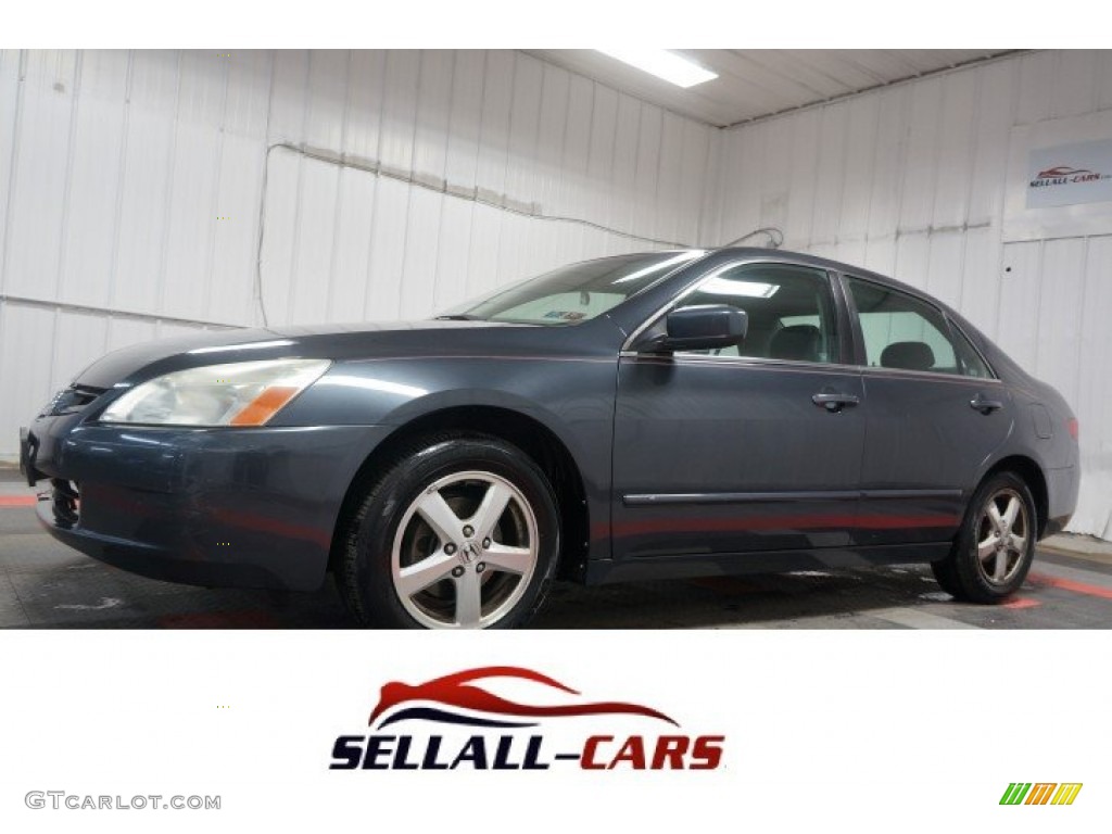2005 Accord EX Sedan - Graphite Pearl / Gray photo #1