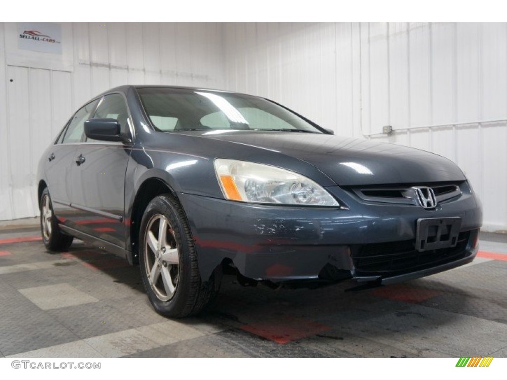 2005 Accord EX Sedan - Graphite Pearl / Gray photo #5