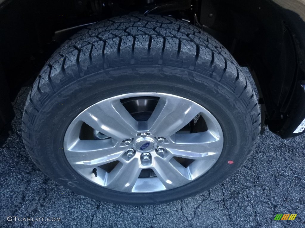 2016 F150 Platinum SuperCrew 4x4 - Shadow Black / Platinum Brunello photo #9