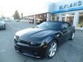 Black 2015 Chevrolet Camaro LT/RS Convertible