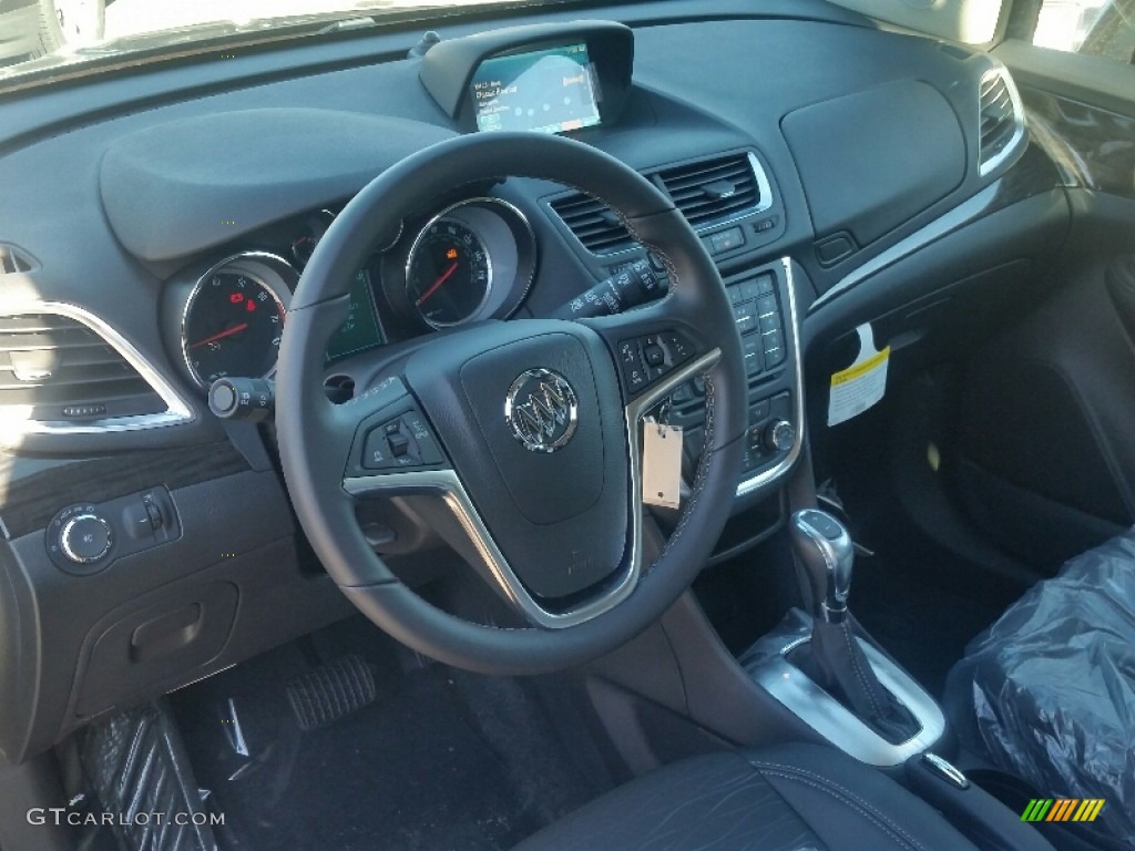 2016 Encore Convenience AWD - Rosewood Metallic / Ebony photo #8