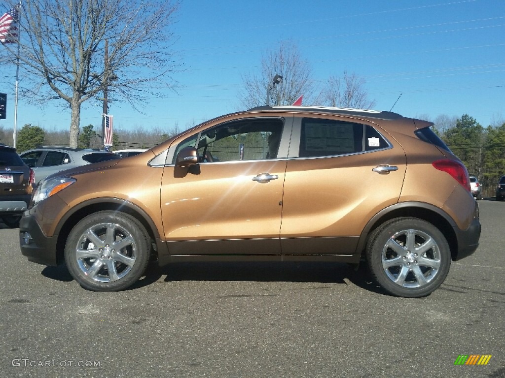 River Rock Metallic 2016 Buick Encore Leather Exterior Photo #109889518