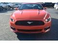 2016 Competition Orange Ford Mustang EcoBoost Coupe  photo #4