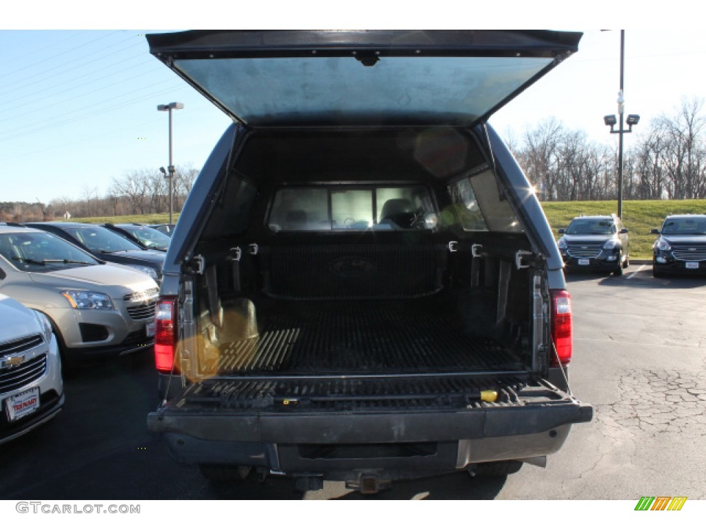 2010 F350 Super Duty Lariat Crew Cab 4x4 - Sterling Grey Metallic / Ebony photo #5