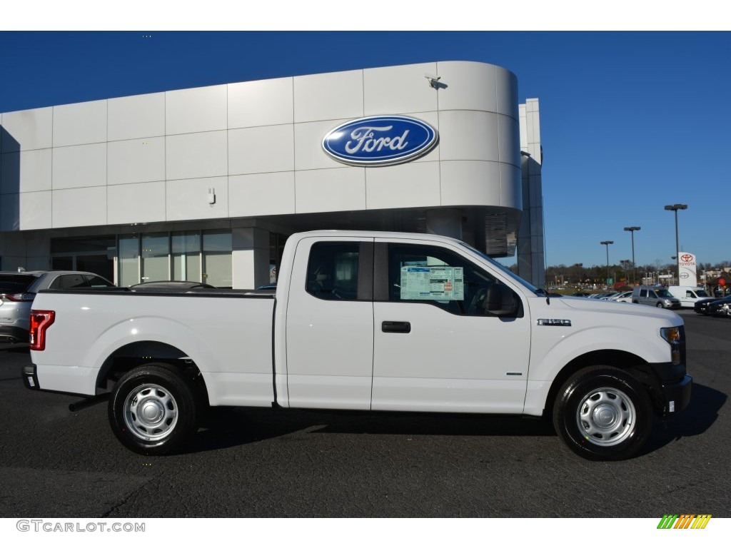 Oxford White 2016 Ford F150 XL SuperCab Exterior Photo #109890424