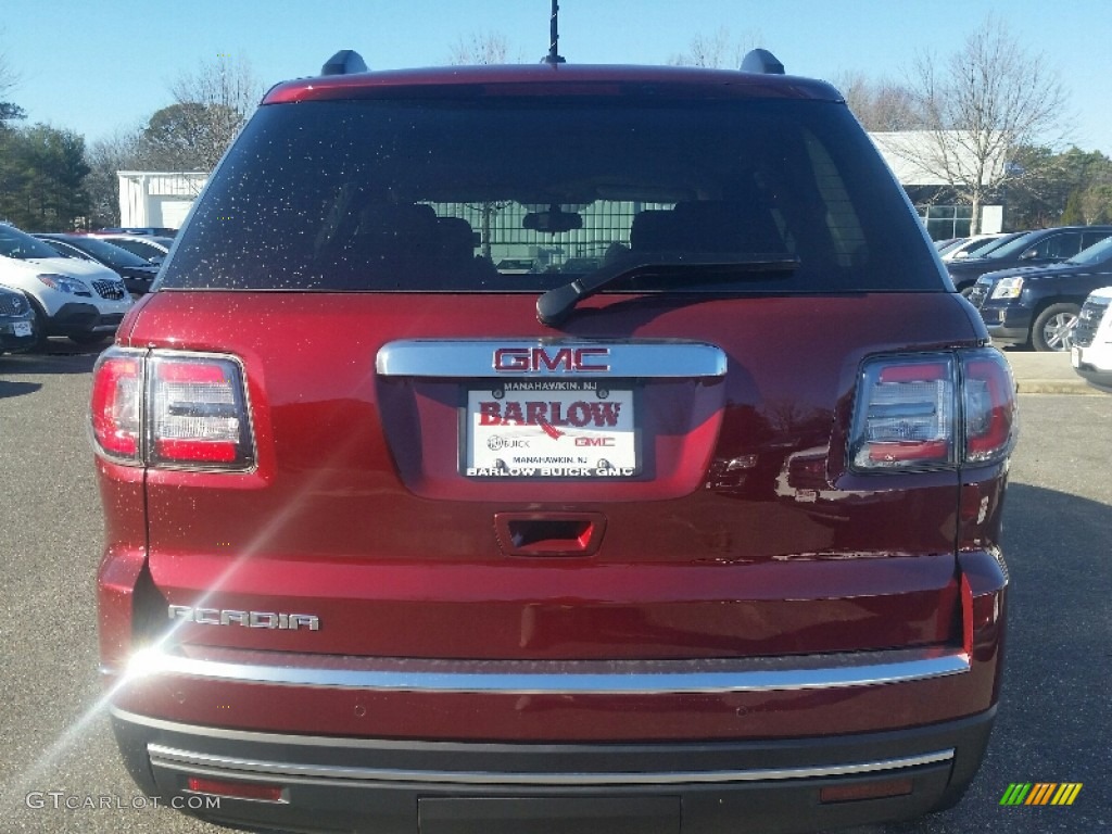 2016 Acadia SLE - Crimson Red Tintcoat / Ebony photo #5