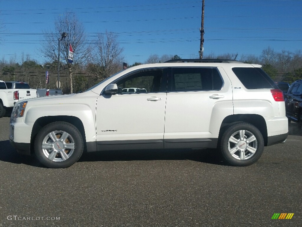 White Frost Tricoat 2016 GMC Terrain SLE Exterior Photo #109892131