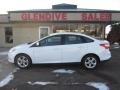 Oxford White - Focus SE Sedan Photo No. 5