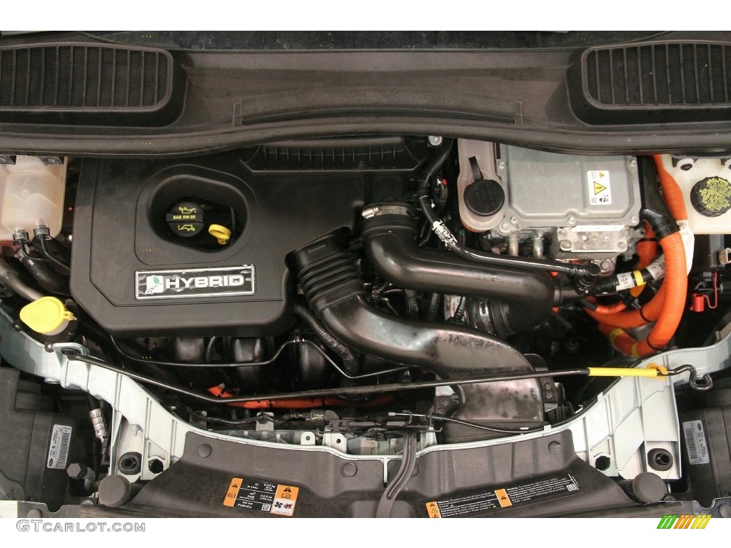 2013 C-Max Hybrid SEL - Ice Storm / Charcoal Black photo #26