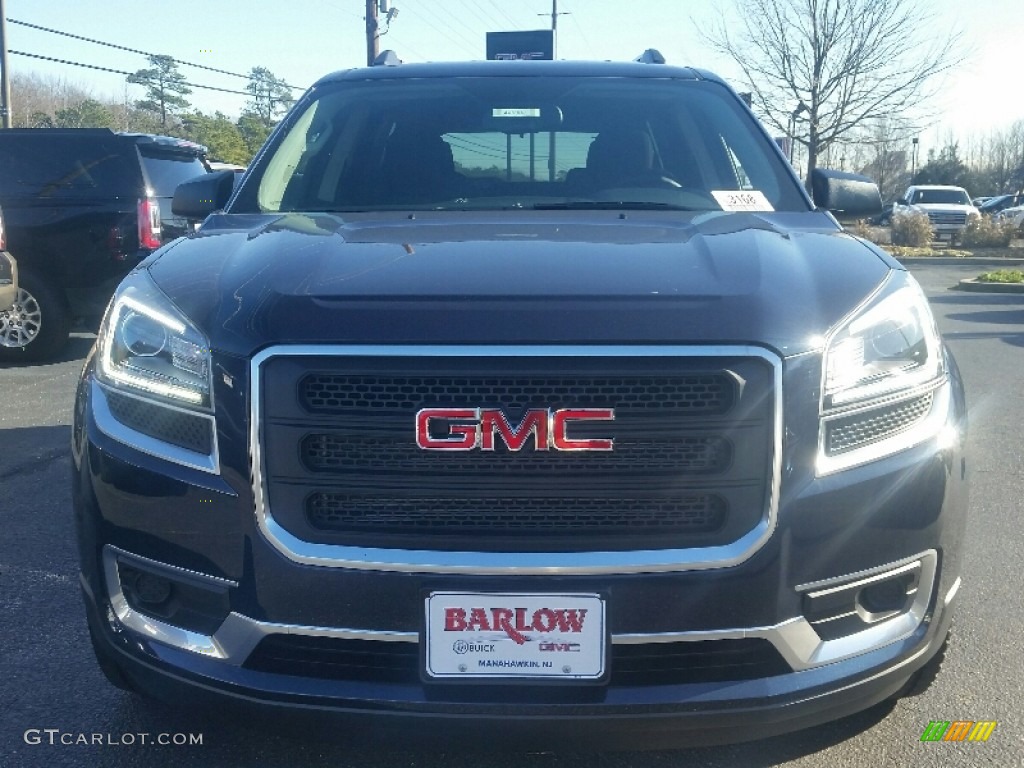 2016 Acadia SLE - Dark Sapphire Blue Metallic / Ebony photo #2