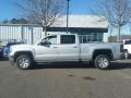 Quicksilver Metallic - Sierra 1500 SLE Crew Cab 4WD Photo No. 3