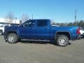 Stone Blue Metallic - Sierra 1500 SLE Crew Cab 4WD Photo No. 3