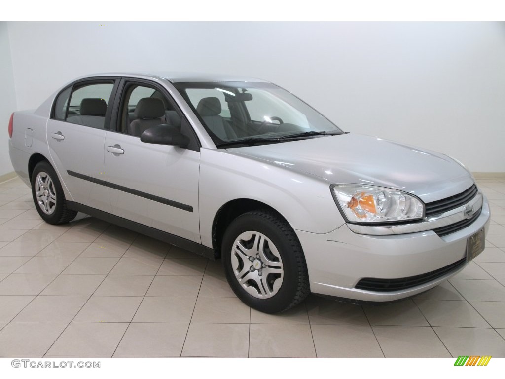 2005 Malibu Sedan - Galaxy Silver Metallic / Gray photo #1