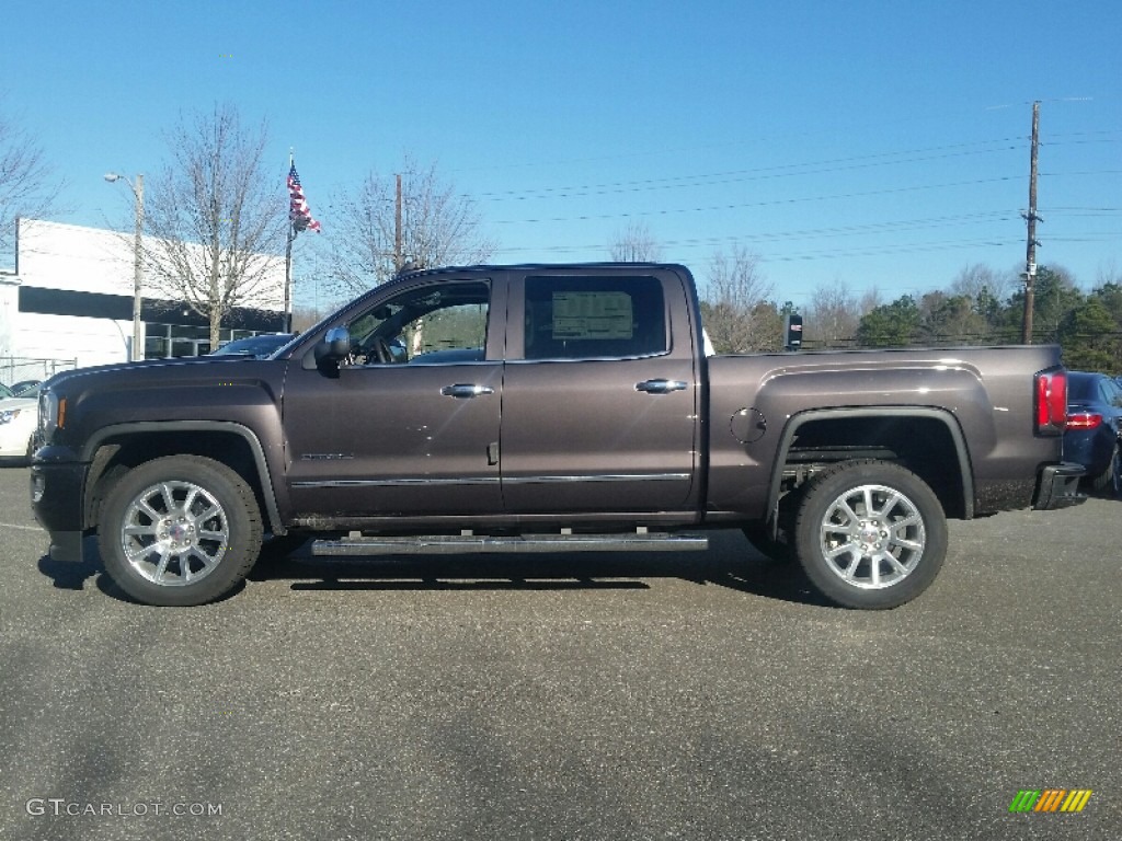 Iridium Metallic 2016 GMC Sierra 1500 Denali Crew Cab 4WD Exterior Photo #109896295